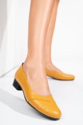 PANTOFI MUSTAR PIELE NATURALA 1S77250