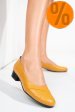 Pantofi mustar piele naturala 1s77250