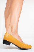 PANTOFI MUSTAR PIELE NATURALA 1S77250