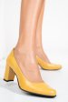 Pantofi galbeni piele naturala 1s77721