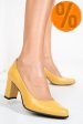 Pantofi galbeni piele naturala 1s77721