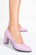 PANTOFI MOV PIELE NATURALA 3S77515