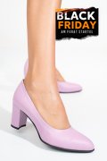 PANTOFI MOV PIELE NATURALA 3S77515