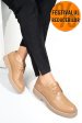 Pantofi bej piele naturala 4s7759