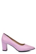 PANTOFI MOV PIELE NATURALA 1S77699
