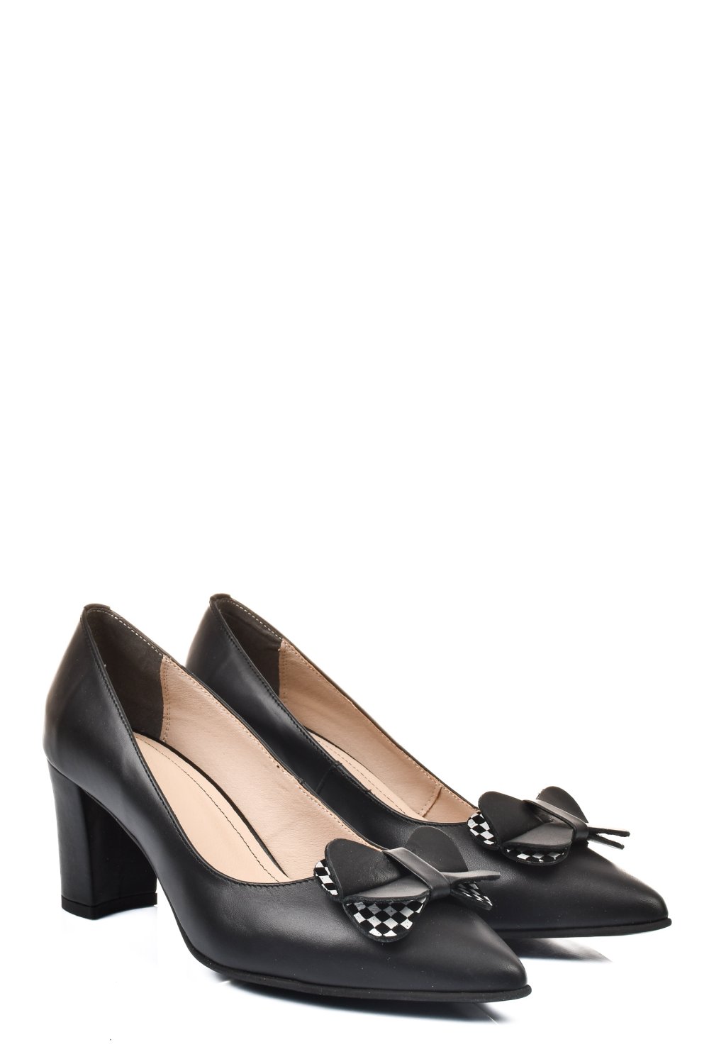 PANTOFI NEGRI FUNDA SAH PIELE NATURALA 1S77799C