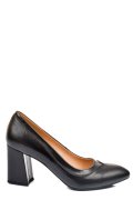PANTOFI ALL BLACK PIELE NATURALA 1677AM