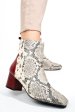 Botine visinii snk piele naturala 5s776579