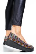 PANTOFI MULTICOLOR PIELE NATURALA 1S77236