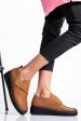 Pantofi maro piele naturala apck2265