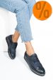 Pantofi bleumarin piele naturala 5s7744001