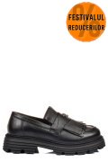 MOCASINI DAMA PIELE NATURALA BLACK 3S7795