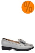 MOCASINI GRI PIELE NATURALA 2S77110