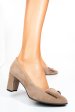 Pantofi maro deschis piele naturala intoarsa 1s77606b