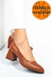 Pantofi maro piele naturala 5s77006