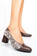 Pantofi maro inchis piele naturala 1s77514