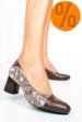 Pantofi maro inchis piele naturala 1s77514