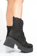 GHETE NEGRE PIELE NATURALA 242823NBK