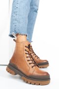 GHETE DAMA PIELE NATURALA MARO DESCHISV 222836NP
