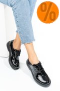 PANTOFI NEGRI PIELE NATURALA LACUITA 4S7758