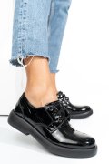 PANTOFI NEGRI PIELE NATURALA LACUITA 4S7758