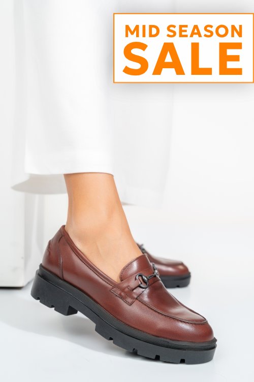 Mocasini brown piele naturala sally02