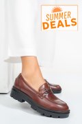 MOCASINI BROWN PIELE NATURALA SALLY02