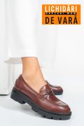 MOCASINI BROWN PIELE NATURALA SALLY02