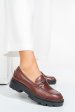 Mocasini brown piele naturala sally02