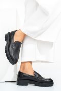 MOCASINI NEGRI PIELE NATURALA EMME011
