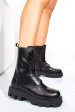 Ghete negre piele naturala 6s77690b
