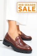 MOCASINI BROWN PIELE NATURALA EMME011