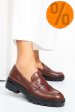 Mocasini brown piele naturala emme011