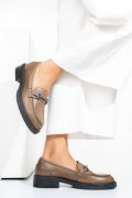 MOCASINI TAUPE PIELE NATURALA SALLY02/OXFORD