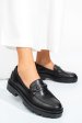 Mocasini negri piele naturala sally02