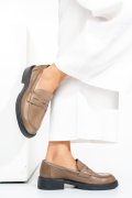 MOCASINI TAUPE PIELE NATURALA EMME011/OXFORD