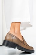 MOCASINI TAUPE PIELE NATURALA EMME011/OXFORD