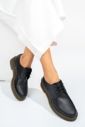 PANTOFI NEGRI PIELE NATURALA 4S7756