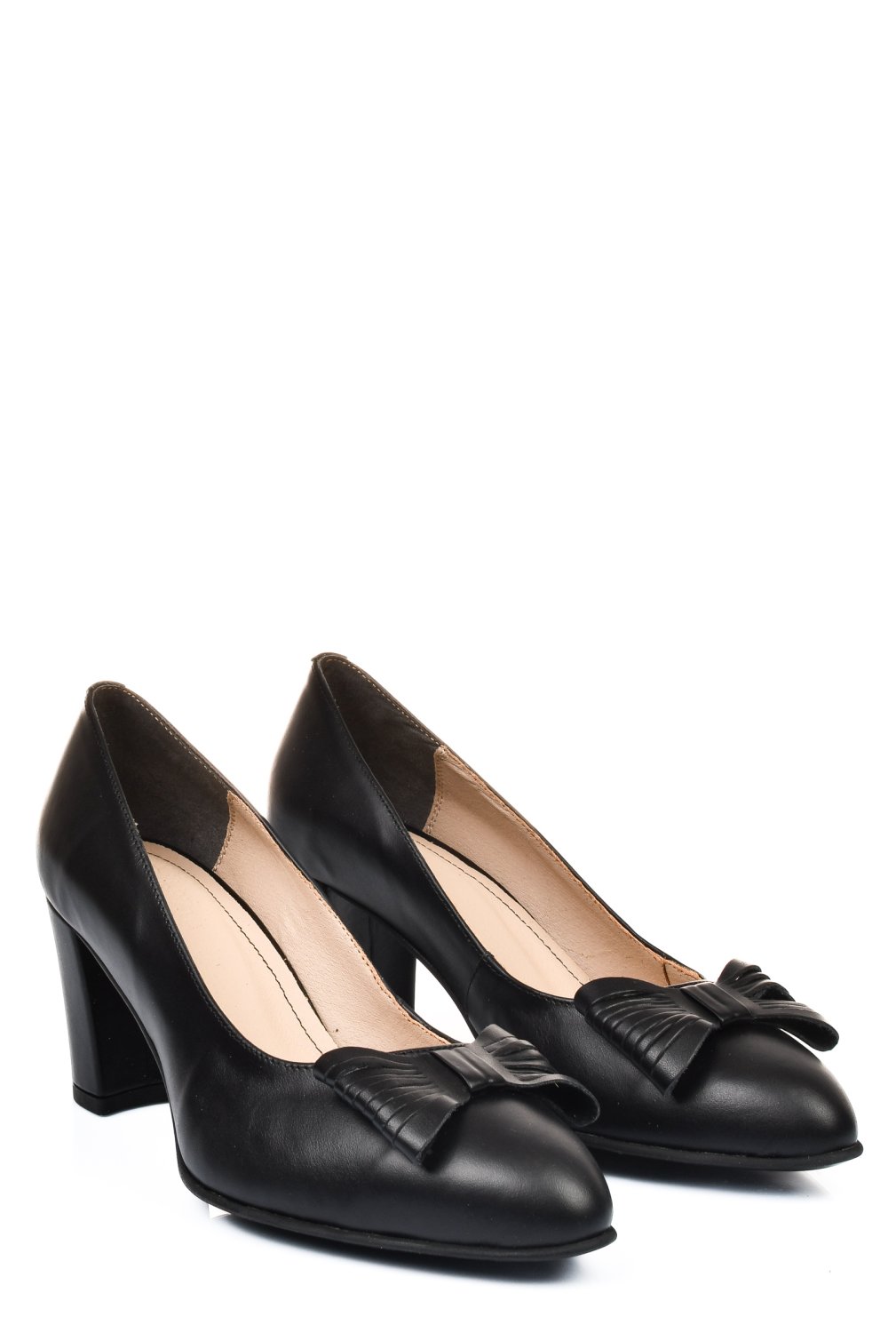 PANTOFI NEGRI PIELE NATURALA 1S77606B
