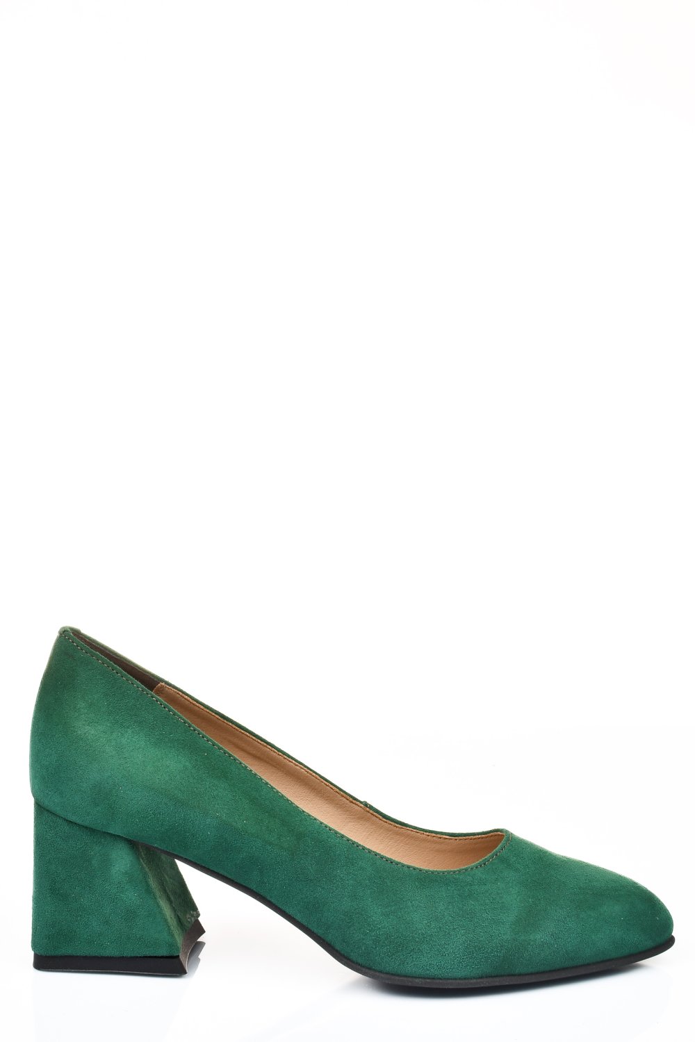 PANTOFI VERZI PIELE NATURALA INTOARSA 5S77006