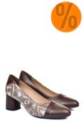 PANTOFI MARO INCHIS PIELE NATURALA 1S77514