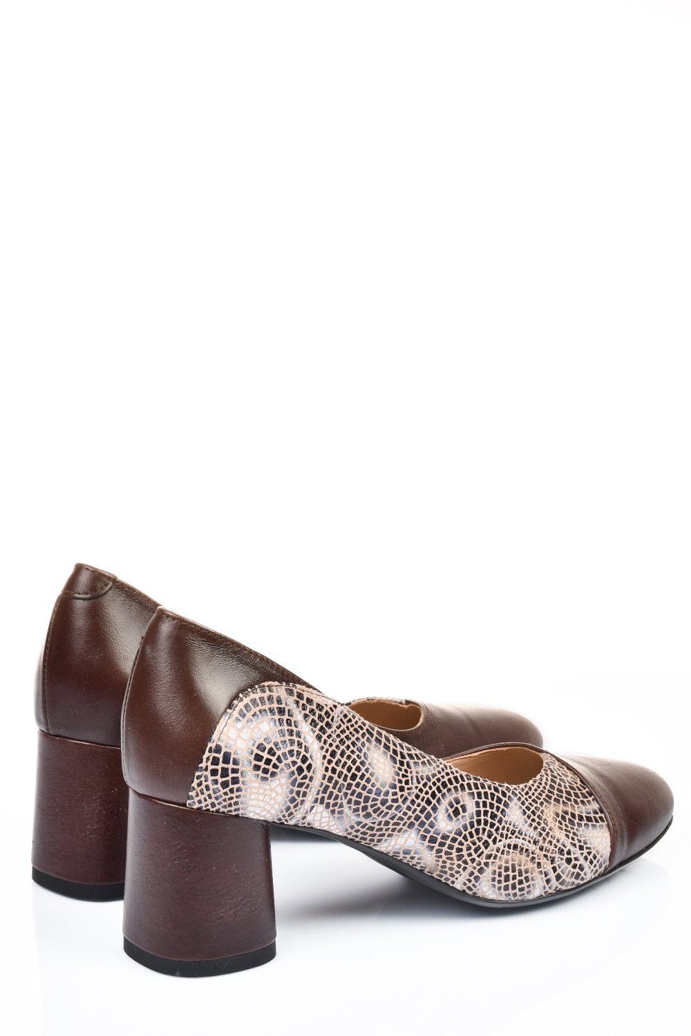 PANTOFI MARO INCHIS PIELE NATURALA 1S77514