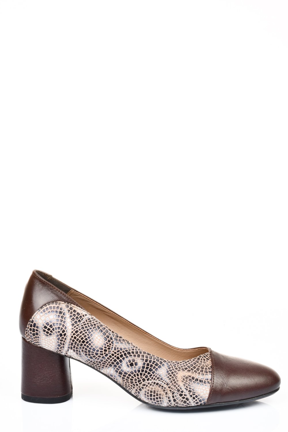PANTOFI MARO INCHIS PIELE NATURALA 1S77514