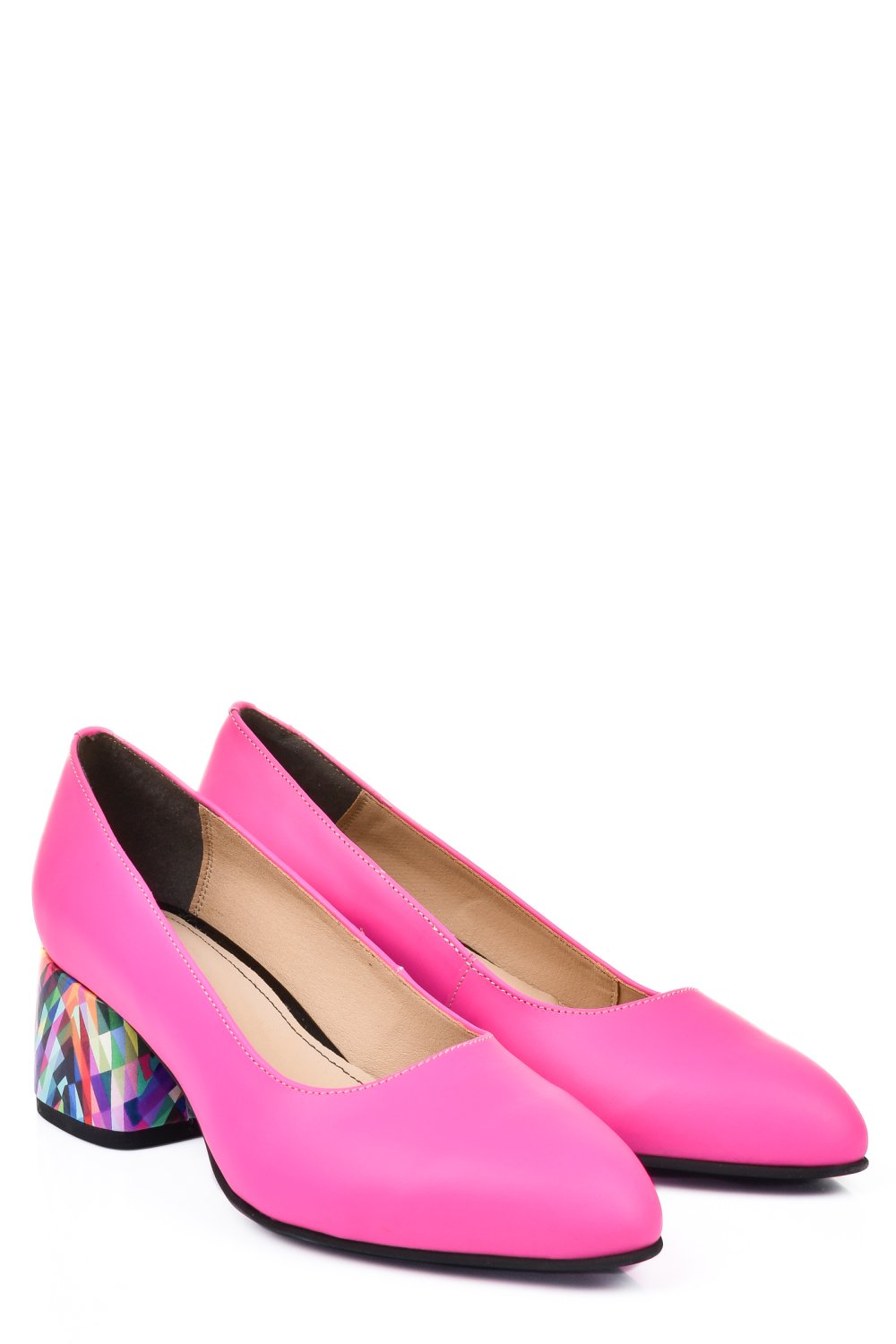 PANTOFI FUCHSIA COLOR PIELE NATURALA 5S77002