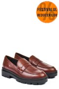 MOCASINI BROWN PIELE NATURALA EMME011