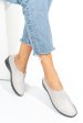 Pantofi gri piele naturala tsp45