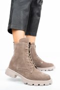 GHETE BEJ PIELE NATURALA INTOARSA 242801SP