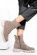 GHETE BEJ PIELE NATURALA INTOARSA 242801SP