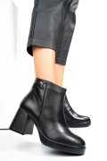 BOTINE NEGRE PIELE NATURALA 242827NP