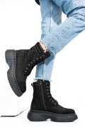 GHETE NEGRE PIELE NATURALA 242805NBK